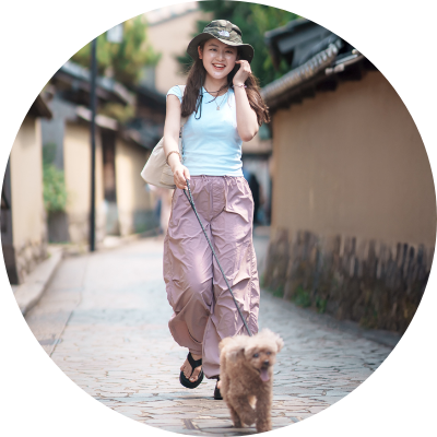 愛犬とお散歩